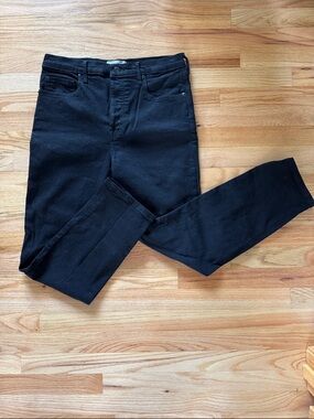 NWOT Everlane Black Button-Fly Skinny Jeans Size 32 regular